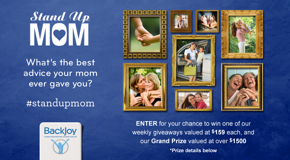 Celebrate Mother’s Day and Enter for the Chance to Win with #StandUpMom